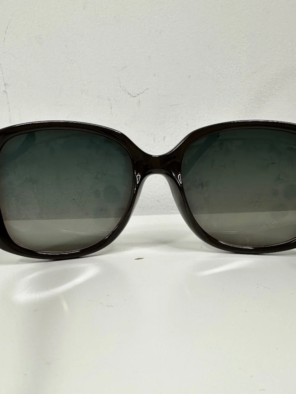Emporio Armani Women's Gray/ Brown Oversized EA4018 5118/11 Sunglasses